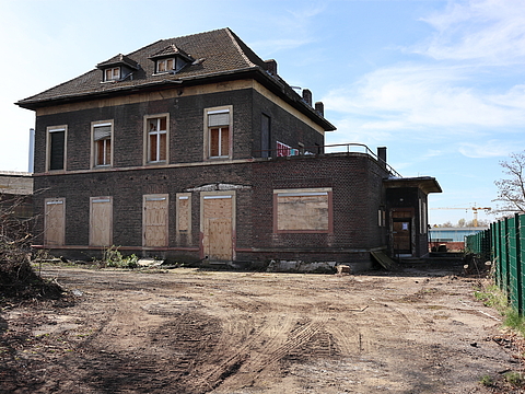 Umbau der Villa Charlier (Juli 2017)